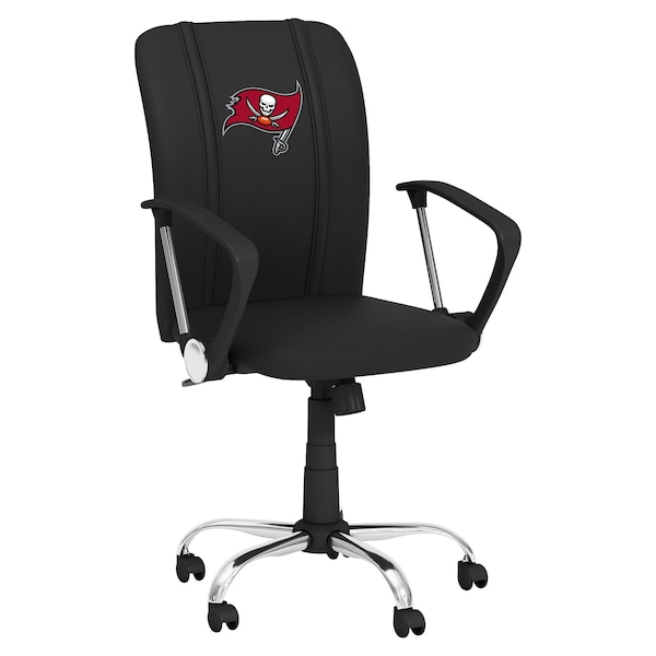 Dreamseat Curve Task Chair with Tampa Bay Buccaneers Primary Logo XZOCCURVE-PSNFL21045 - main
